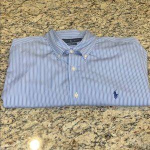NWOT Men’s Polo by Ralph Lauren Dress Shirt SZ17